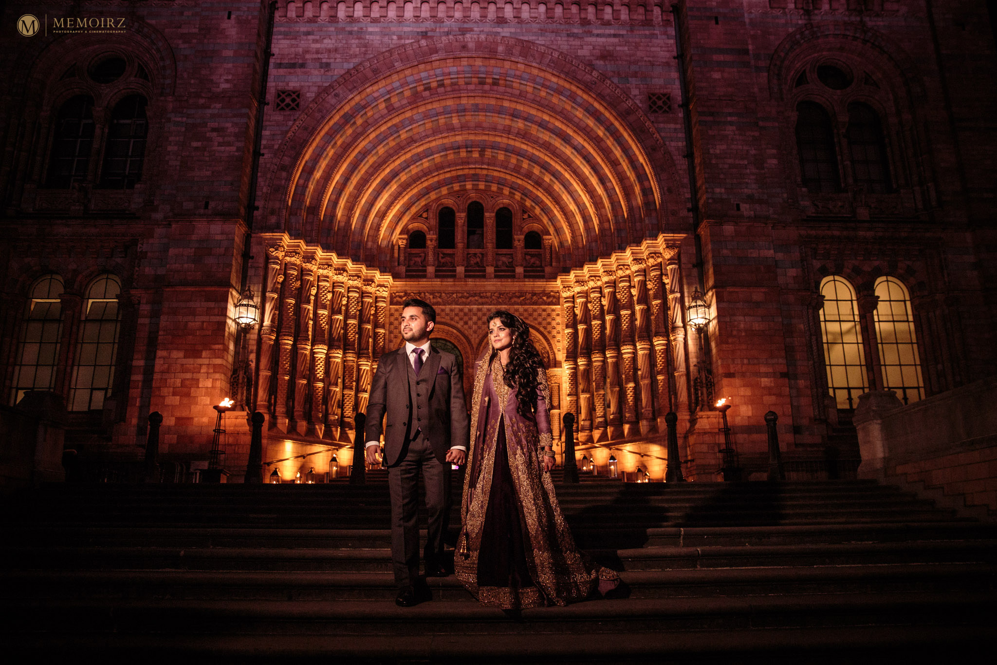 asian wedding photography at the natural history museum london
