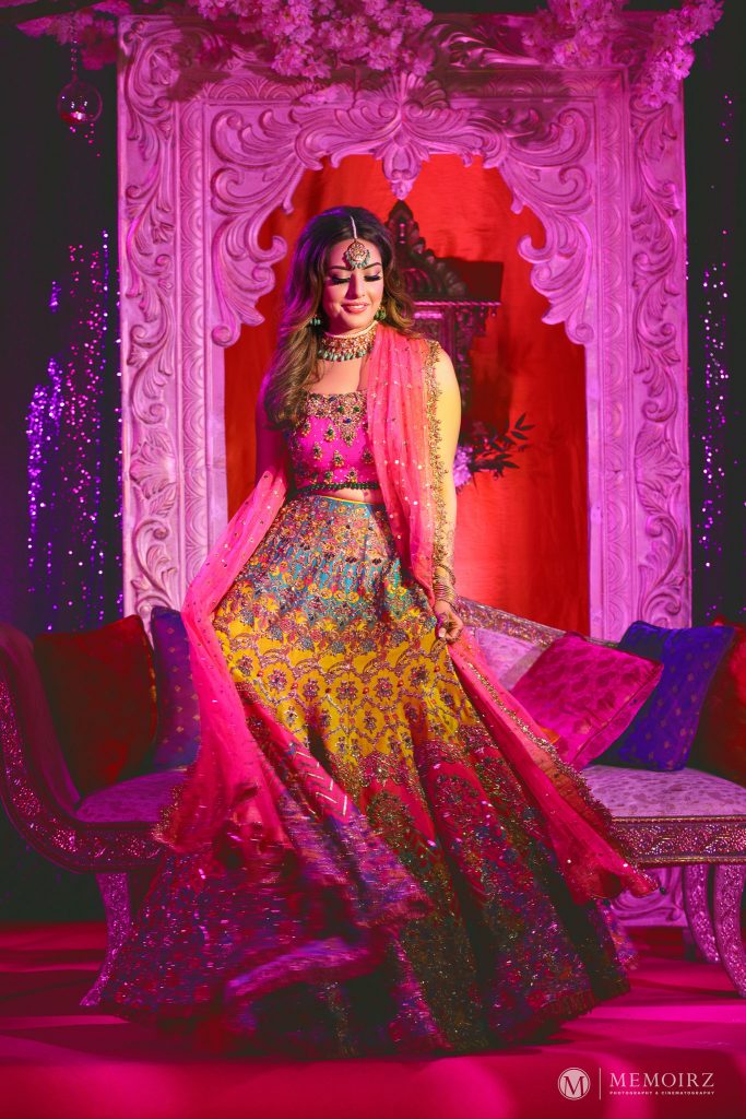 pakistani mehndi look