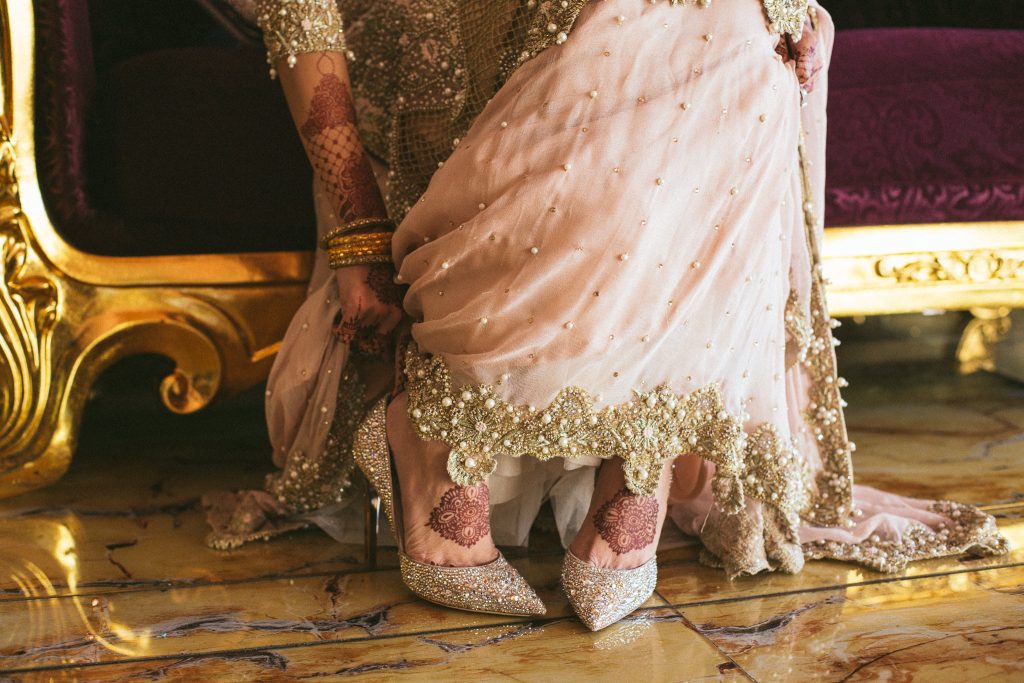 asian wedding shoes